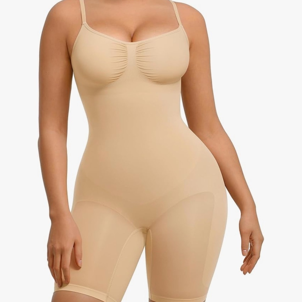 NWT FeelinGirl Tummy Control Shaper Seamless Butt Lifter Thigh Slimmer Bodysuit